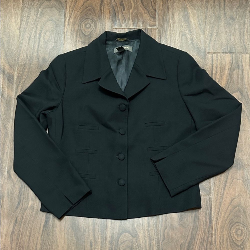 Banana Republic Black Wool Blazer